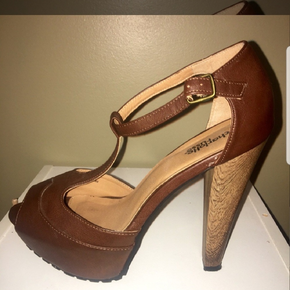 Charlotte Russe t-strap heels